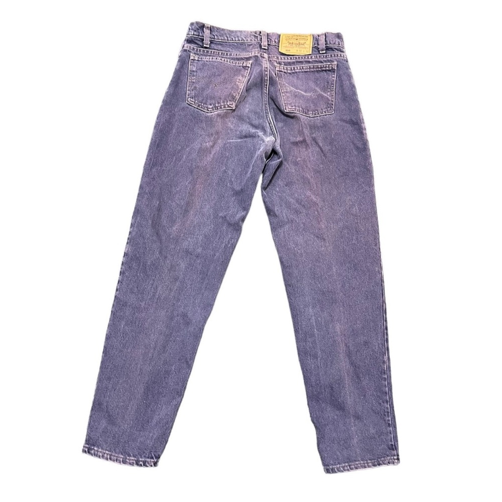 1980s LEVIS 550 Fit Purple Tab Vintage Denim // Size 32